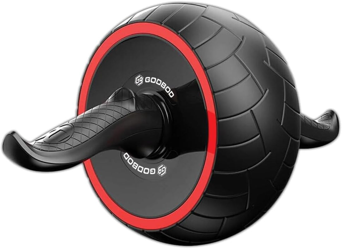 Ab Roller Wheel for Core Workouts - Ultra-Wide Fitness Roller with Non-Slip Ergonomic Handles, Automatic Rebound Design, Home Gym Equipment for Abs, Strength Training, and Abdominal Muscle Toning