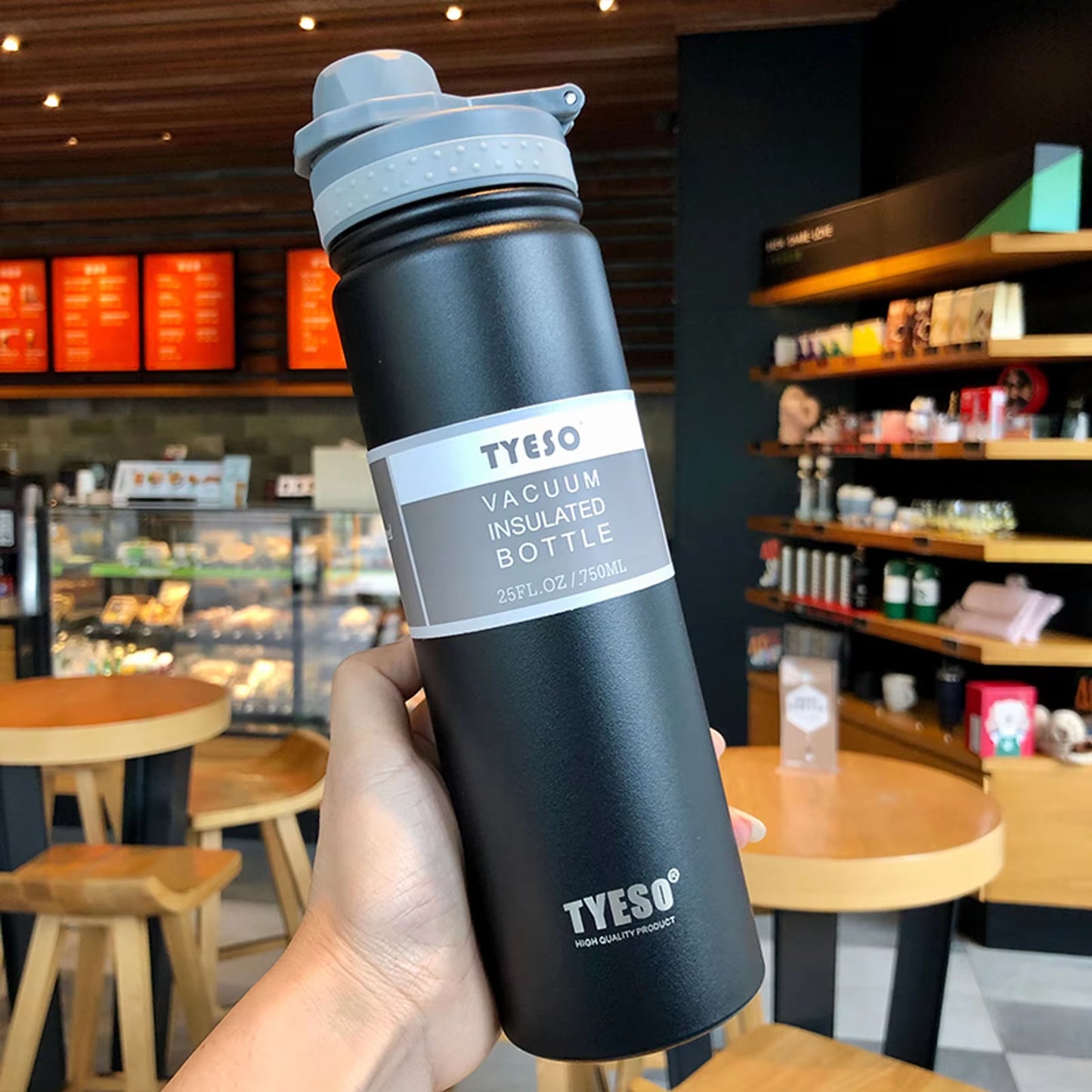 750ML Thermos Bottle Stainless Steel Vacuum Flask Insulated Water Bottle Travel Cup for Children Coffee Mug Termica