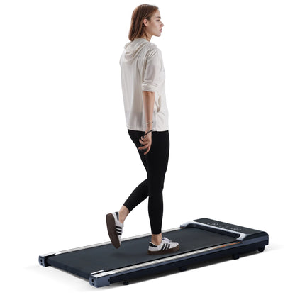 Revolutionary 2-in-1 Under Desk Treadmill - Lightweight, Remote-Controlled, Perfect for Home Office Workouts!