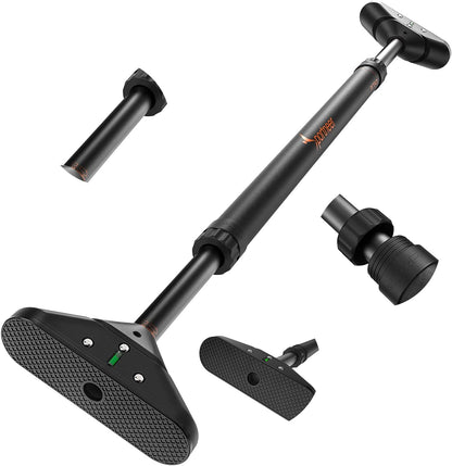 Pull up Bar: Strength Training Chin up Bar without Screws - Adjustable 29.5''-37'' Width Locking Mechanism Pull-Up Bar for Doorway - Max Load 440Lbs for Home Gym Upper Body Workout, Non-Slip