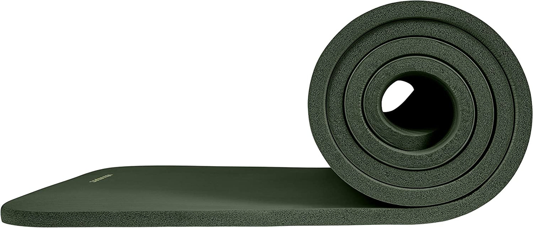 Premium Solana Yoga Mat - 1/2" Thick Non-Slip Exercise Mat with Nylon Strap for Yoga, Pilates, Stretching, and Fitness Workouts for Men & Women