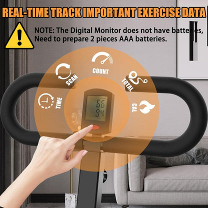 【Kinmac】260Lbs Squat Machine Full-Body Exercise for Home - Assist Trainer for Glutes Workout Foldable with Resistance Bands, for Botty Glutes Butt Thighs, Ab Back/Leg Press Hip Thrust for Home Gym Fitness