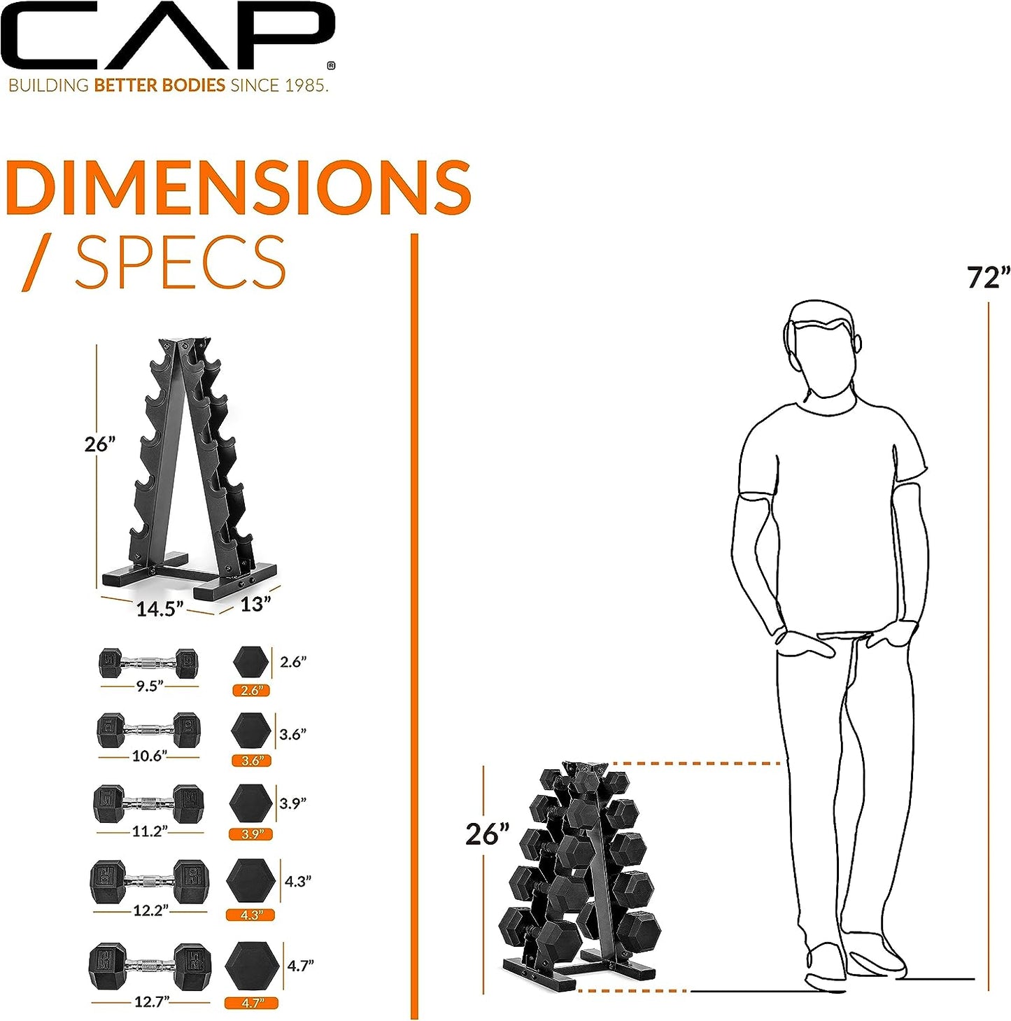 Dumbbell Set with Rack | Multiple Options in 150Lbs and 210Lbs