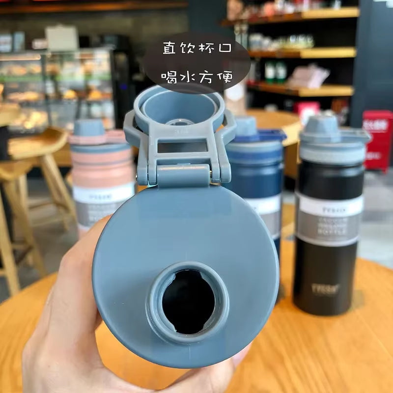750ML  Thermos Bottle Stainless Steel Vacuum Flask Insulated Water Bottle Travel Cup for Children Coffee Mug Termica